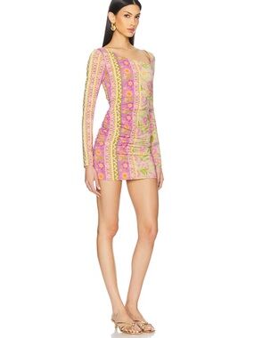 Spell Goldie Shimmer Mini Dress